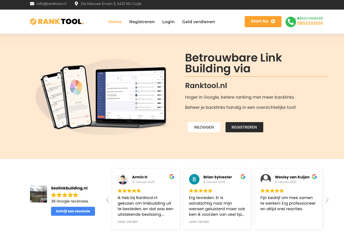 uitleg ranktool systeem