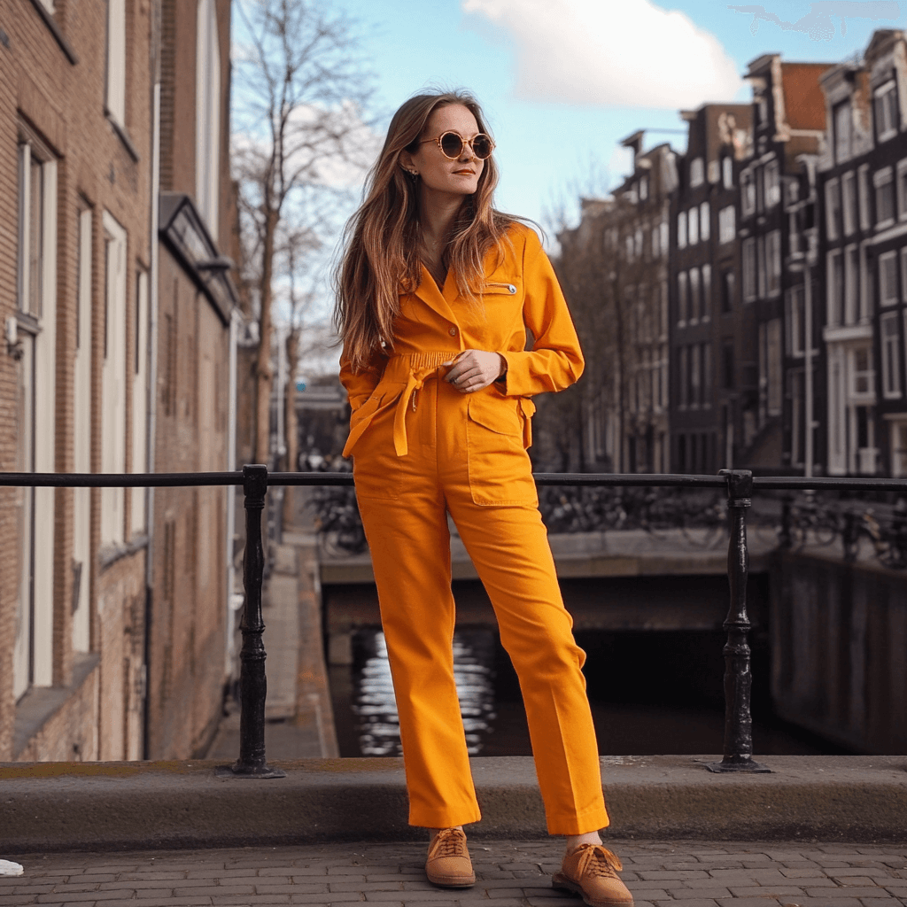 Vrouw in nederland bij gracht die denkt aan semrush