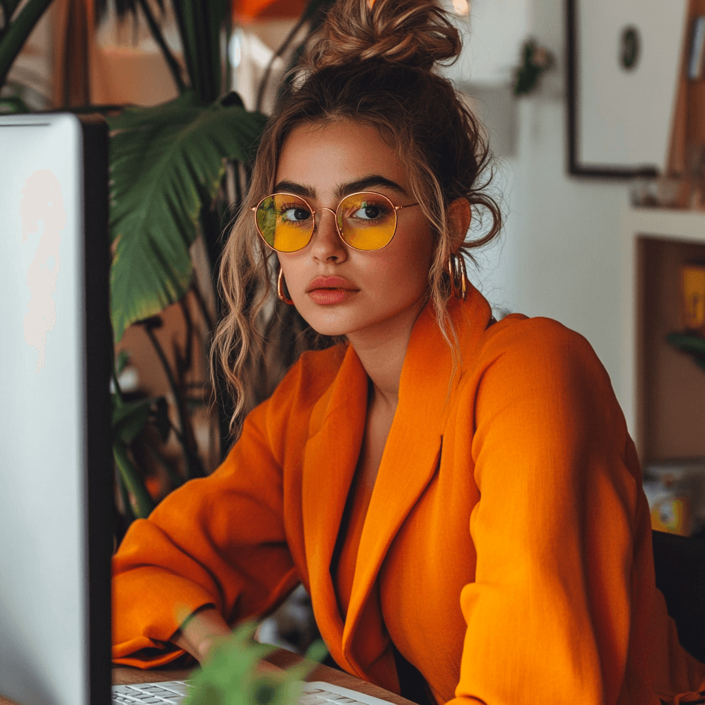 hard werkend persoon aan seo on page