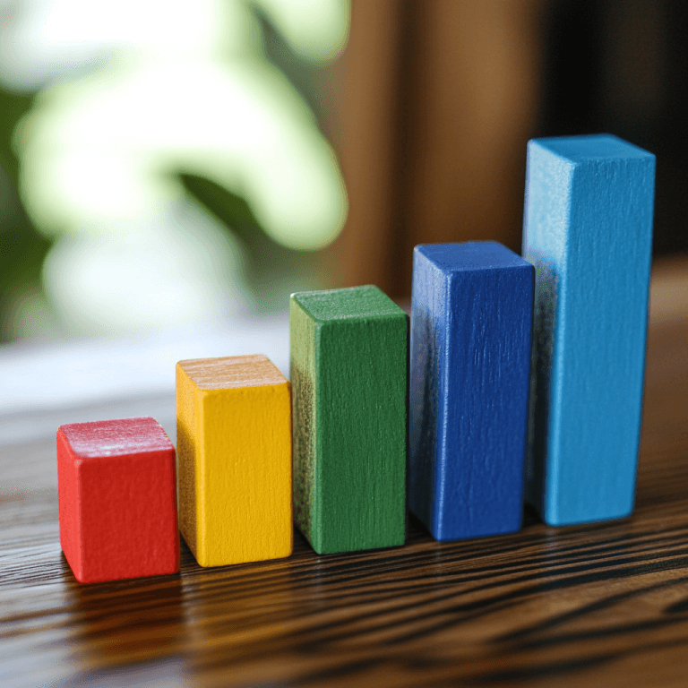 hoger in google met blokjes weergegeven