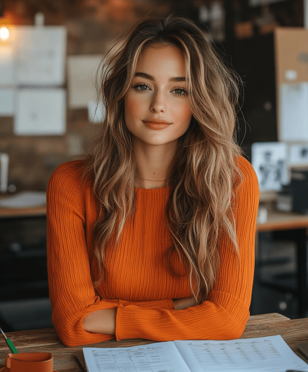 Vrouw die bezig is met se ranking en statistieken