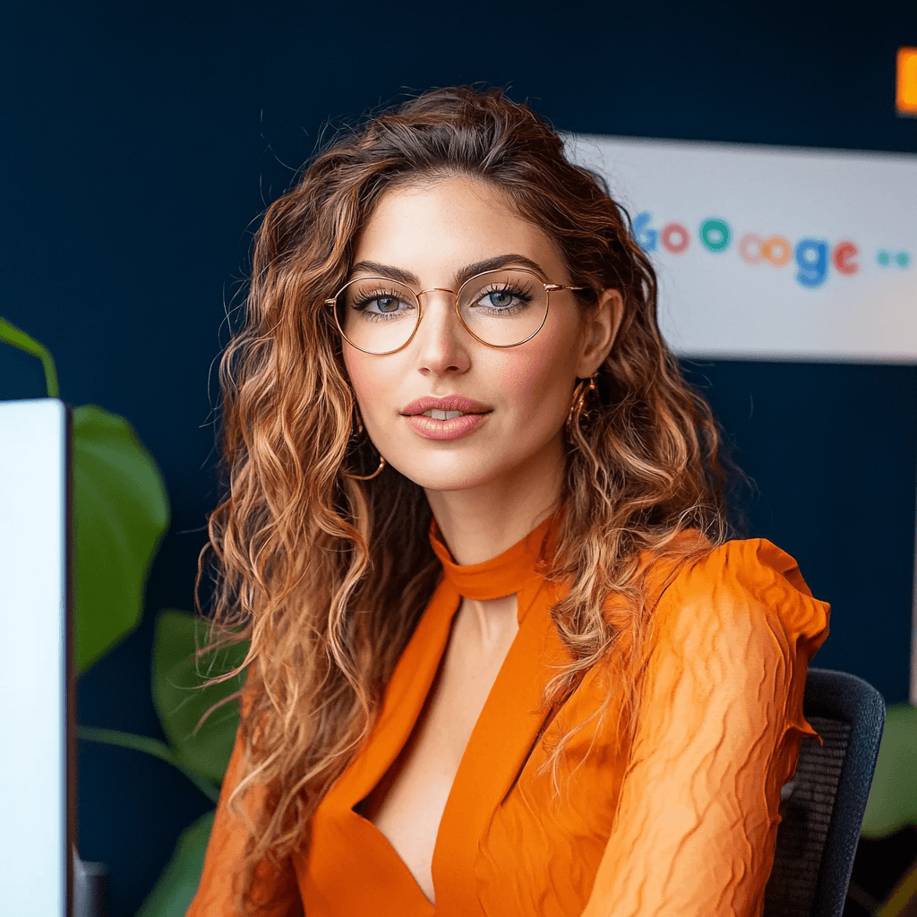 geo iemand die daar over nadenkt met oranje kleren aan