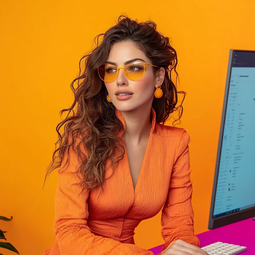 iemand die op de computer bezig is met een html editor