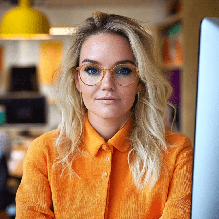 vrouw die bezig is met de EEAT update