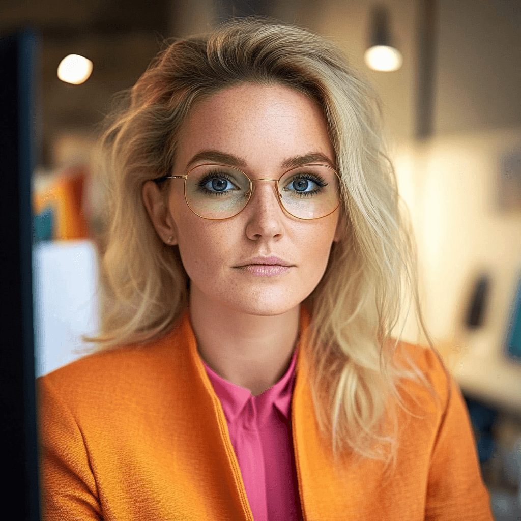vrouw die werkt aan lokale seo
