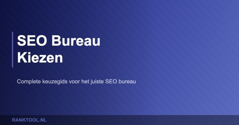 SEO bureau diensten - zoekmachine optimalisatie