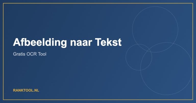 Afbeelding naar Tekst