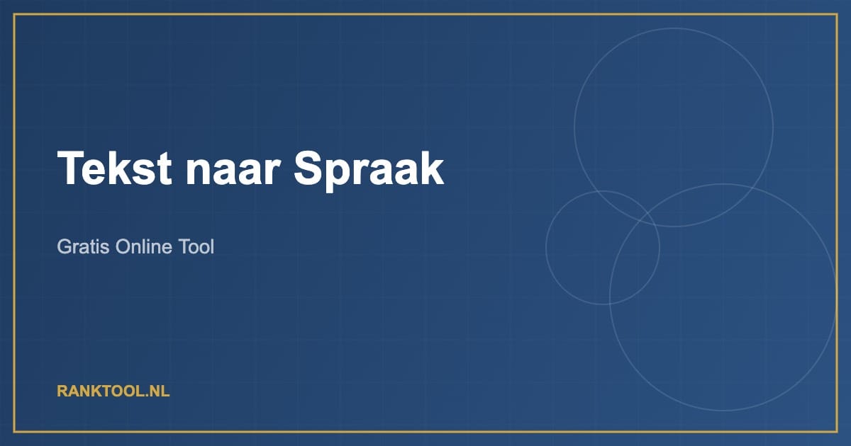 Tekst naar Spraak